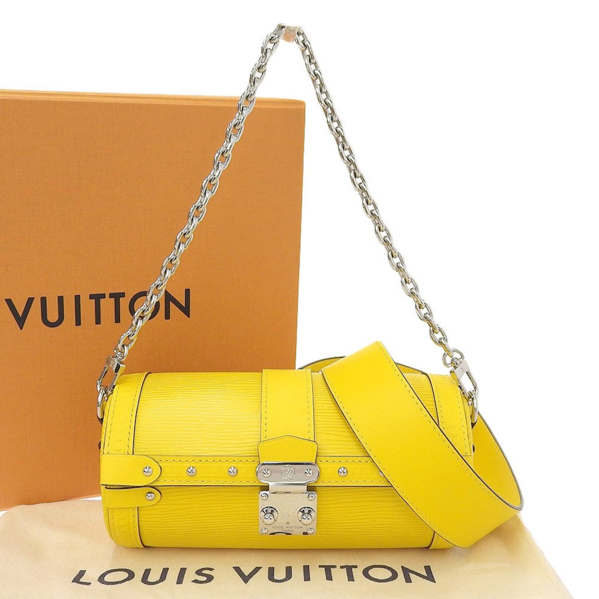 Louis Vuitton LOUIS VUITTON Epi Papillon Trunk Shoulder Bag