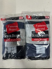Mens GILDAN Boxer Briefs 6 Pairs Multicolored...