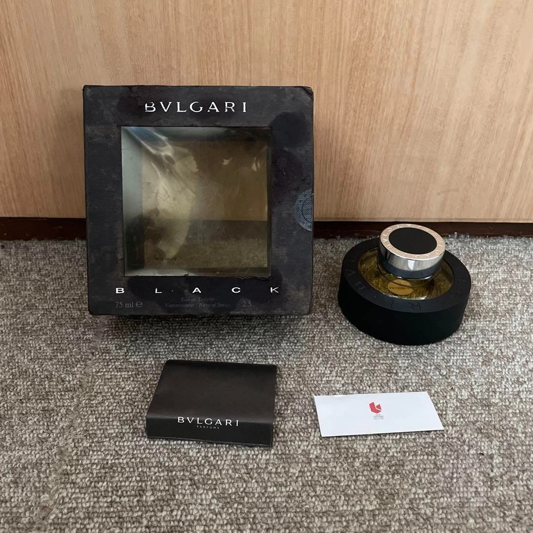 新品シュリンク付BVLGARIBLACK Eau de Toilette75ml BVLGARI BLACK Eau de Toilette 75ml 【公式通販】