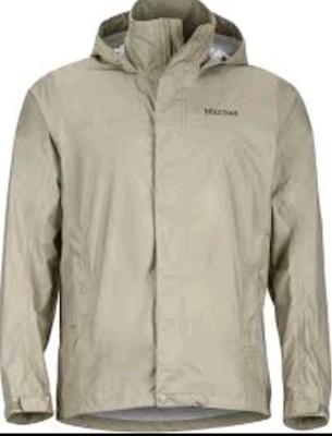 Marmot Precip Eco Jacket Bonfire Orange Outdoor Wandern Wind Regenjacke Damen 