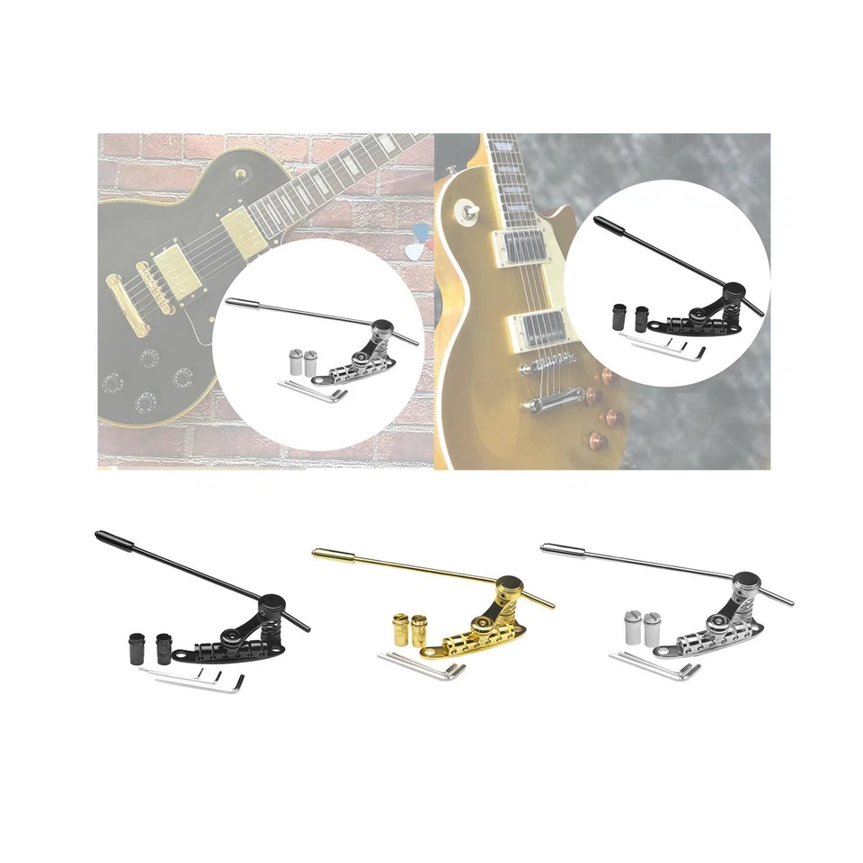 Cordier Vibrato pont guitare électrique pont barre d'arrêt pour exercice sur - Photo 1/1