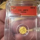 2026 Liberia $12 Sun Wukong 1/1000 oz .999 Gold Coin ICG MS70 — photo 6