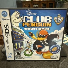 Club Penguin:  Herbert's Revenge (Nintendo DS, 2010) Disney  with Manual tested 