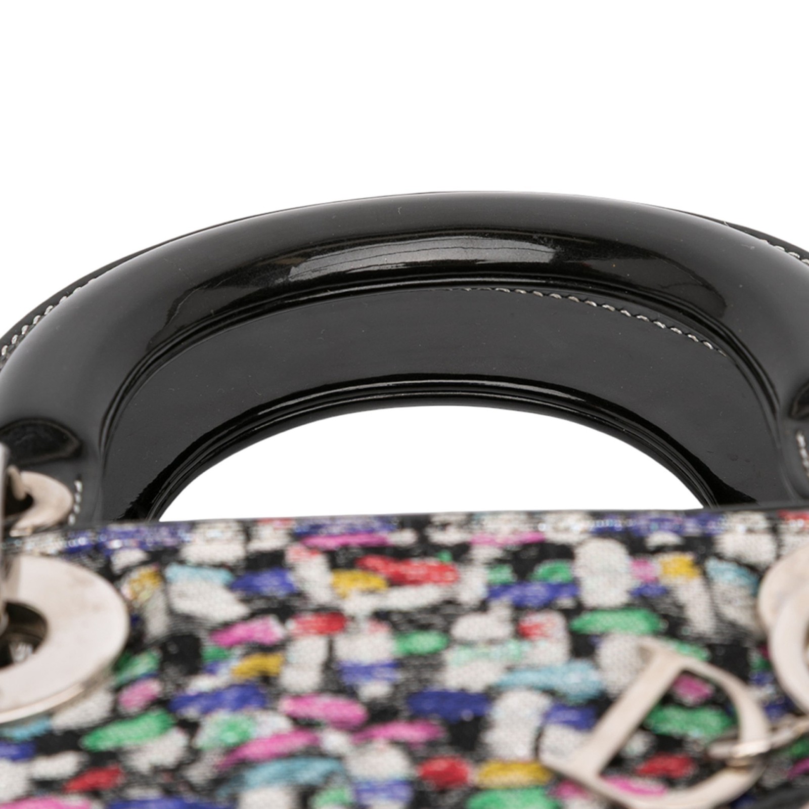 Authenticated Dior Mini Multicolor Metallic and P… - image 8