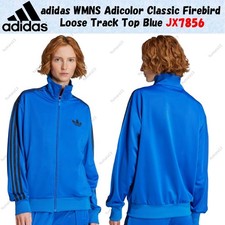 adidas WMNS Adicolor Classic Firebird Loose Track Top Blue JX7856 Japan Size