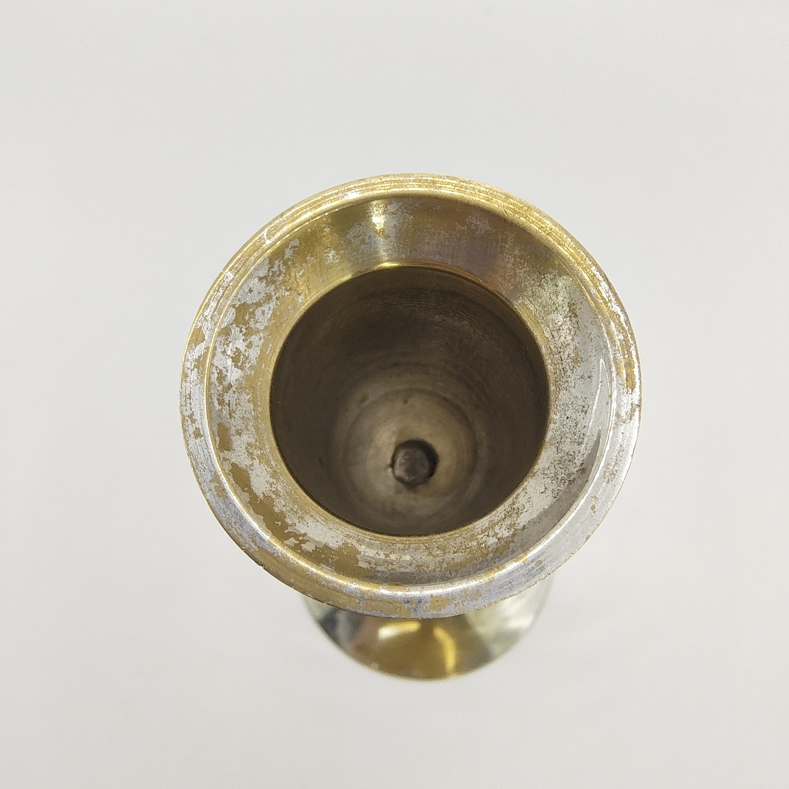 Christmas Tree Candle Holder Set Of 2 Silver Plate Brass International Silver Co