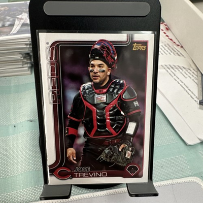 #ad Topps 2025 Update Series Golden Mirror Jose Trevino #US13 Reds Baseball Card SSP $65.00