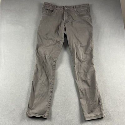Kuhl Pants Mens 36X32 Gray Revolt Canvas Workwear Outdoor Hiking