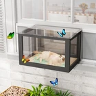Cat Window Box, Catio Outdoor Cat Enclosure with Bug Proof Wire Mesh