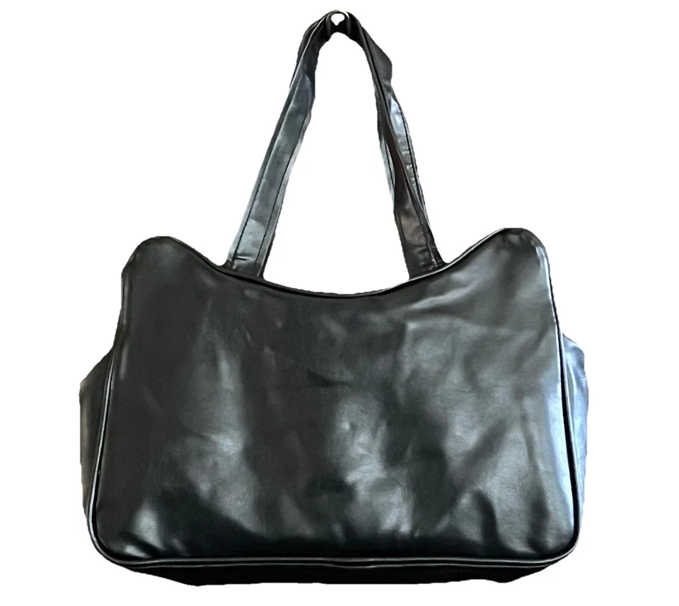 RARO! Cartera Volcom "Piece of Cake" blanca y negra de colección principios de 2000 ¡USADA EN EXCELENTE ESTADO! Foto 4 de 4