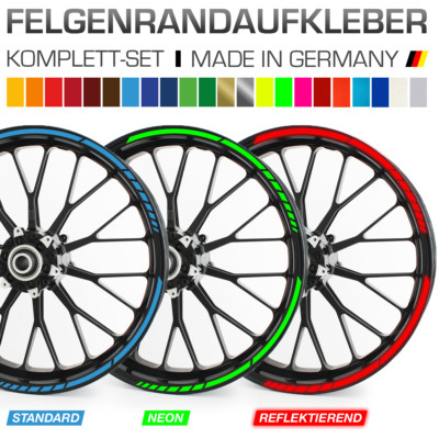 GP Felgenrandaufkleber Felgenaufkleber Auto Motorrad Wohnmobil Wohnwagen