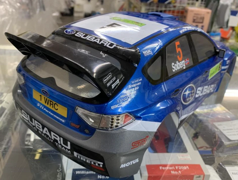 TAMIYA 1/10 RC SUBARU IMPREZA WRC 08 CUSTOM PAINTED RC BODY SHELL - Image 4 of 4