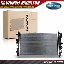 Radiator w/ Trans. Oil Cooler for Chevy Cruze 2011-2015 Cruze Limited 2016 1.4L