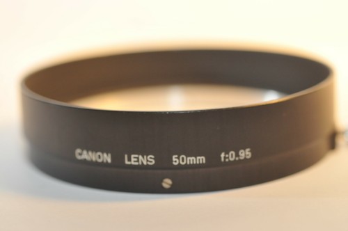 Canon Rangefinder 50mm 0.95 DREAM Gegenlichtblende RAR Vintage ansehen