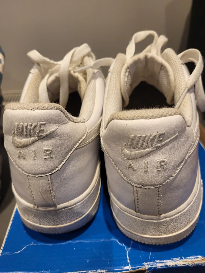 Size 9.5 - Nike Air Force 1 '07 Low Triple White, photo 2 of 5