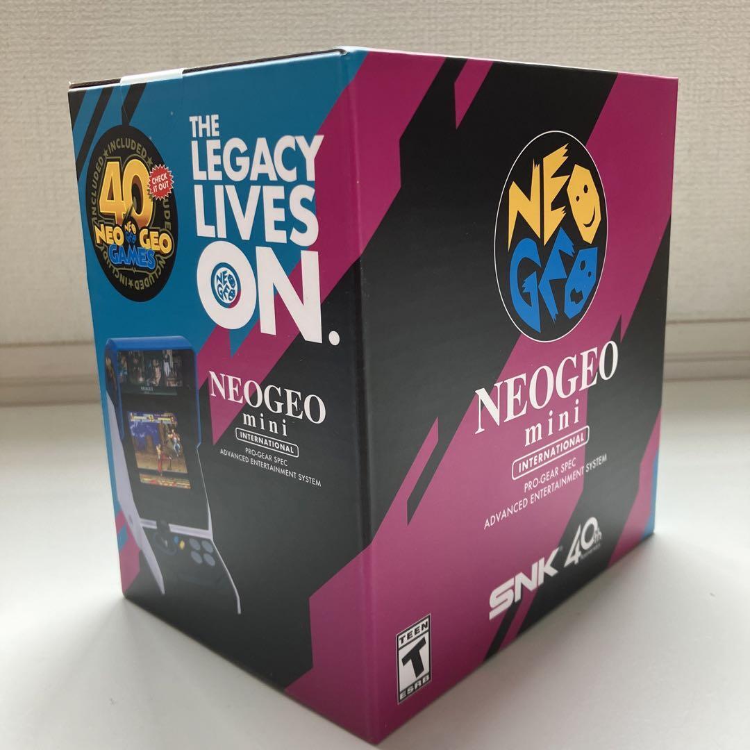 NEOGEO Mini International Edition SNK 40th Anniversary Classic