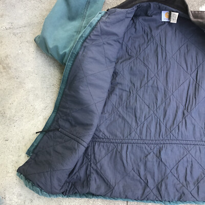 Vintage Carhartt Arctic Men XL Green Zipper Jacket Union Made