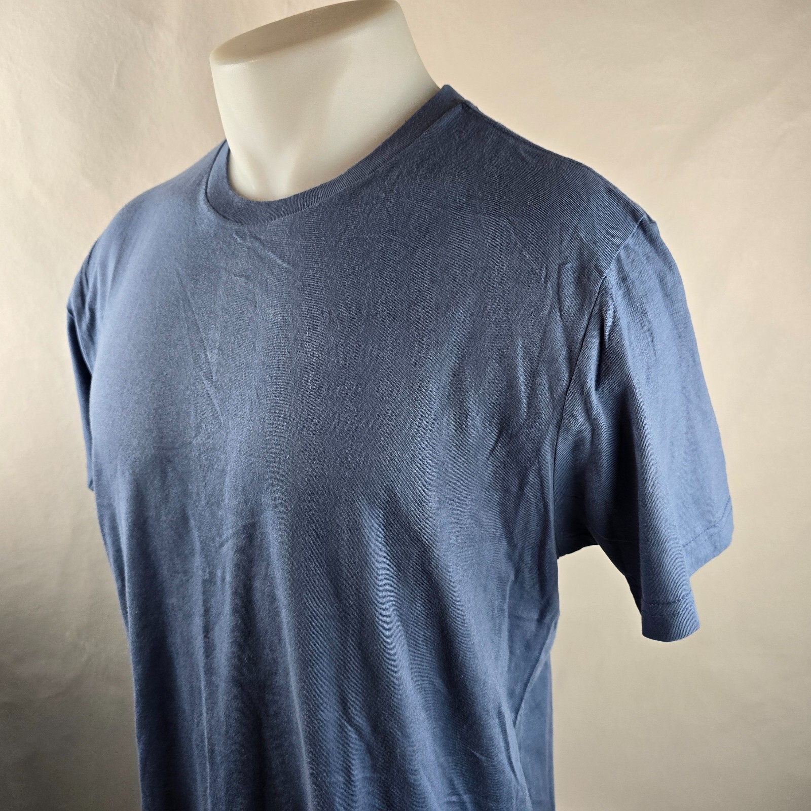 Polo Ralph Lauren camicia uomo blu medio t shirt maglietta vestibilità classica logo pony preppy