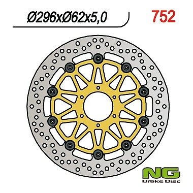 Disque de frein avant pour Honda XL 1000V Varadero 1999-2003 et VFR 800