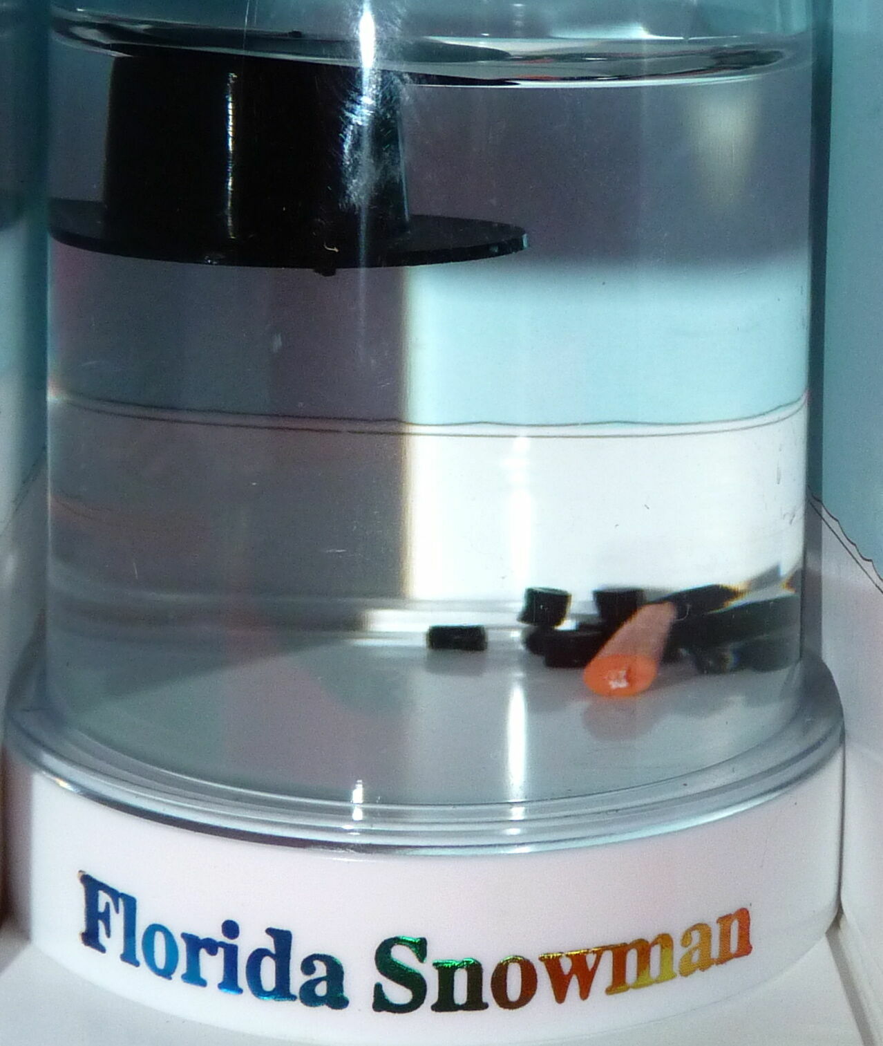 The Original Florida Melted Snowman Snow Globe NOS 1982 eBay
