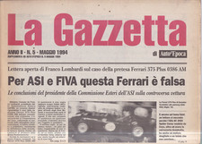 RR3b - LA GAZZETTA DI AUTO D'EPOCA N° 5 Maggio 1994