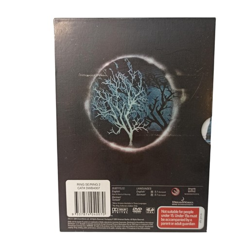 The Ring 1 2 Box Set DVD Horror Mystery Supernatural Video Tape Death R2, 4 VGC - Picture 2 of 24