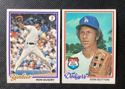 1978 Topps Baseball  Complete the Set-YouPick NM+ 1-375 Buy More Save More 