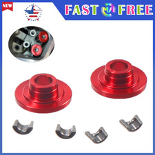 5mm Billet Aluminum Retainers for Tillotson 212R/225R/RS Engine Red