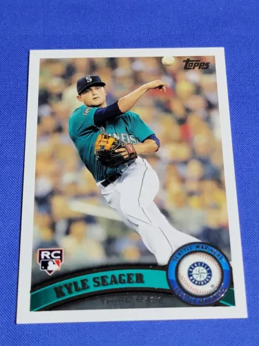 2011 Topps Update Series Kyle Seager Mariners Rookie RC #US308