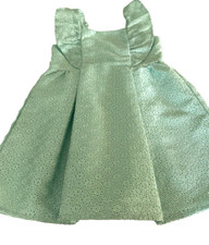 NWT Janie and Jack Girls SunDress Eyelet Lace Underskirt Mint Green Size 4 Party