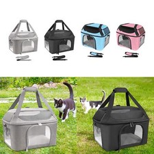 Katzentrage Tragbar Atmungsaktiv Stabil Haustiertrage für Kleine Hunde Haustier Outdoor