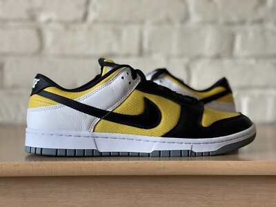 Nike Dunk Low ID By You Retro Gold Black White Michigan Pens Men