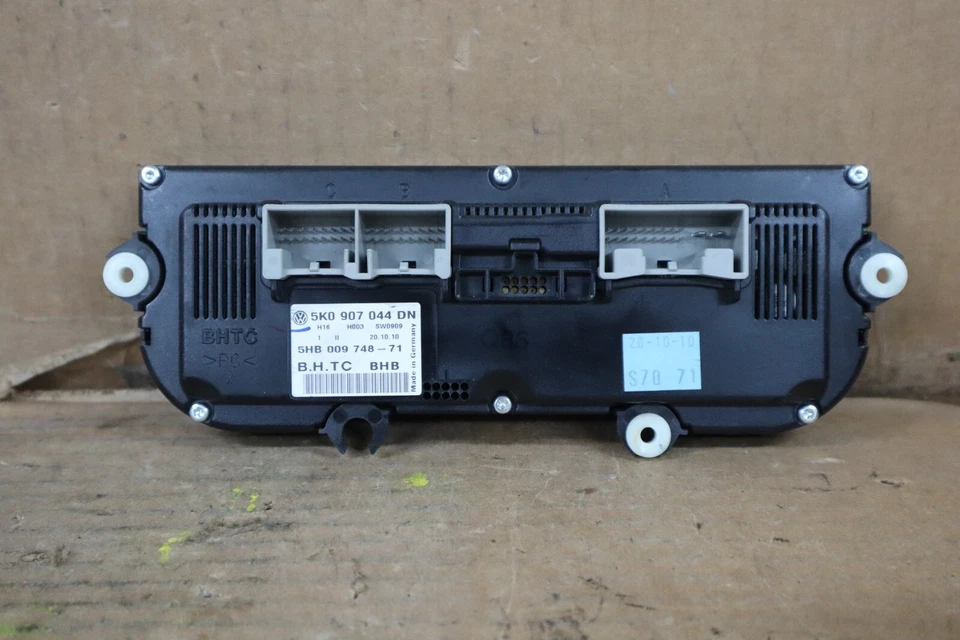 Volkswagen CC 2011 2012 AC control climático temperatura calor OEM 5K0907044DN Foto 2 de 4