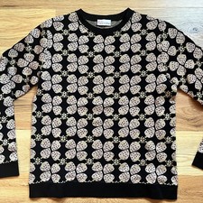 RED Valentino Strawberry Knit Sweater Shirt Size S