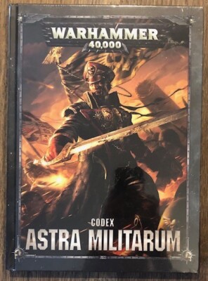 Warhammer 40K - CODEX - Astra Militarum - New in package - HC - FREE