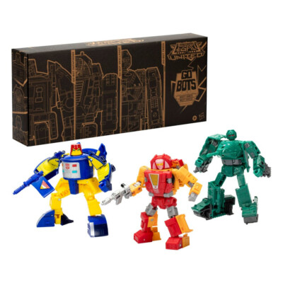 Transformers Go-Bot Guardians 3-Pack Legacy United Deluxe Class Figur Hasbro