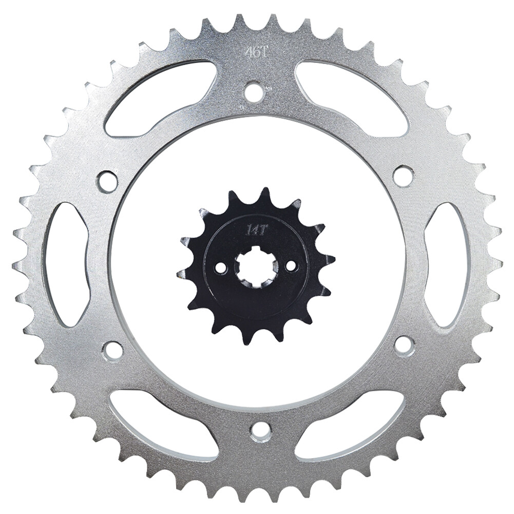 14T-46T Front Rear Sprockets Kit for HYOSUNG GT250 Comet 04-10