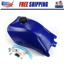 For Honda TRX300 TRX 300 93-2000 plastic gas fuel tank fourtrax Blue & petcock