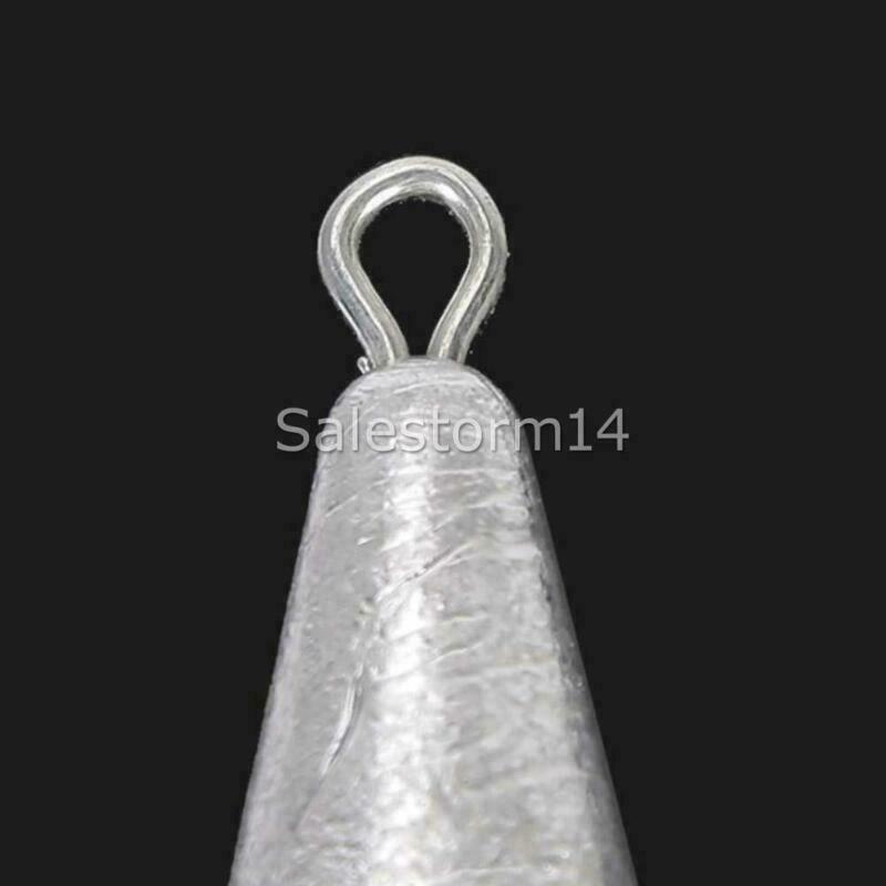 75x/set Snapper Fishing Sinkers Bulk 5 Sizes 1/2OZ 3/4OZ 1OZ 3/2OZ 2OZ