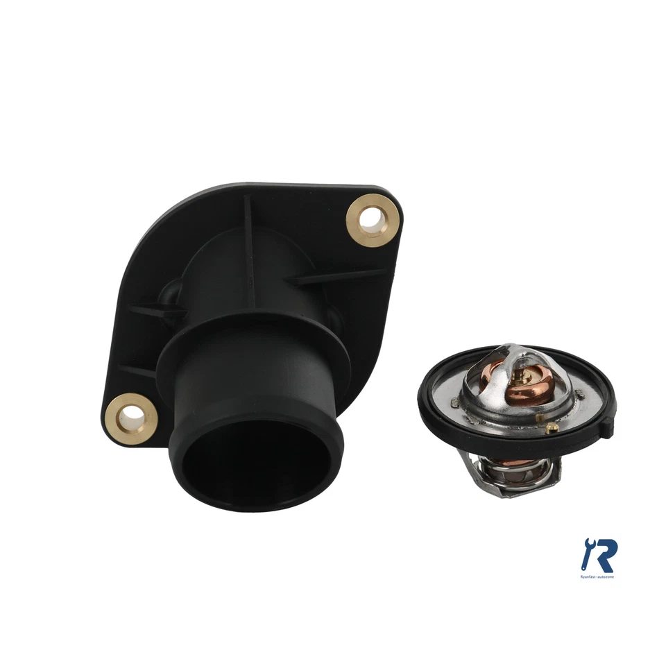 Conjunto de carcasa de termostato de refrigerante de motor para Ram 53020887AB Grand Cherokee Foto 3 de 4