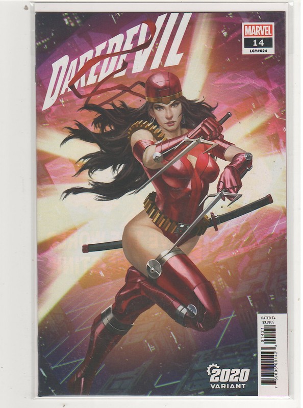 Daredevil (Volume 6) #14 Elektra 2020 variant 9.6
