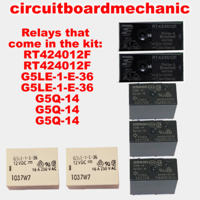 Repair Kit W10235503 Whirlpool KitchenAid Refrigerator Control Board ...