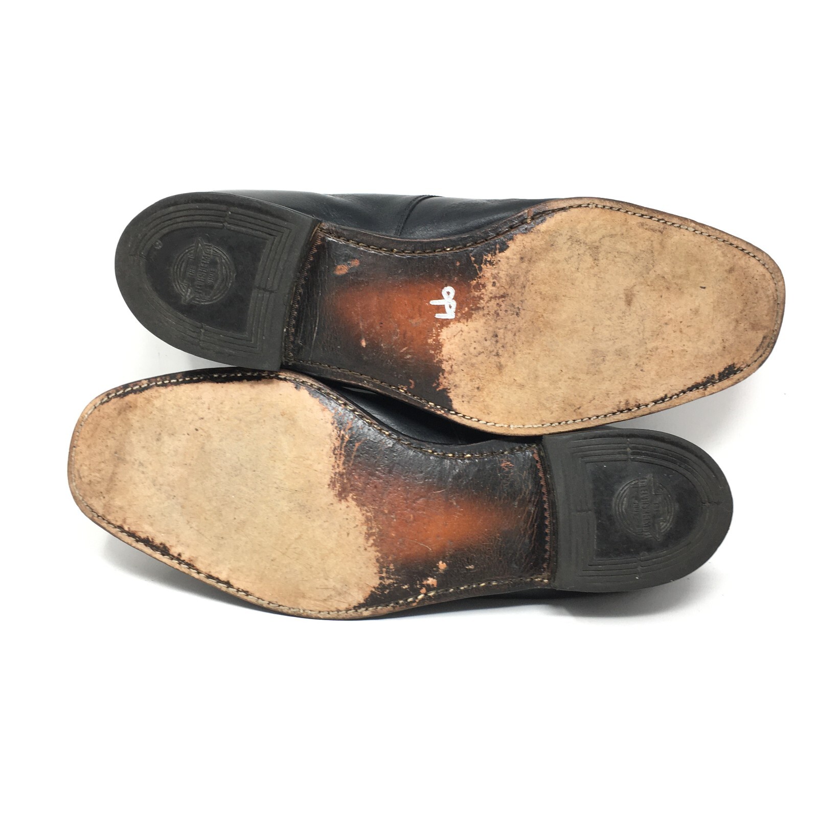 Men's Florsheim Washington Lace Up Oxfords Dress Shoes Size 14 Black