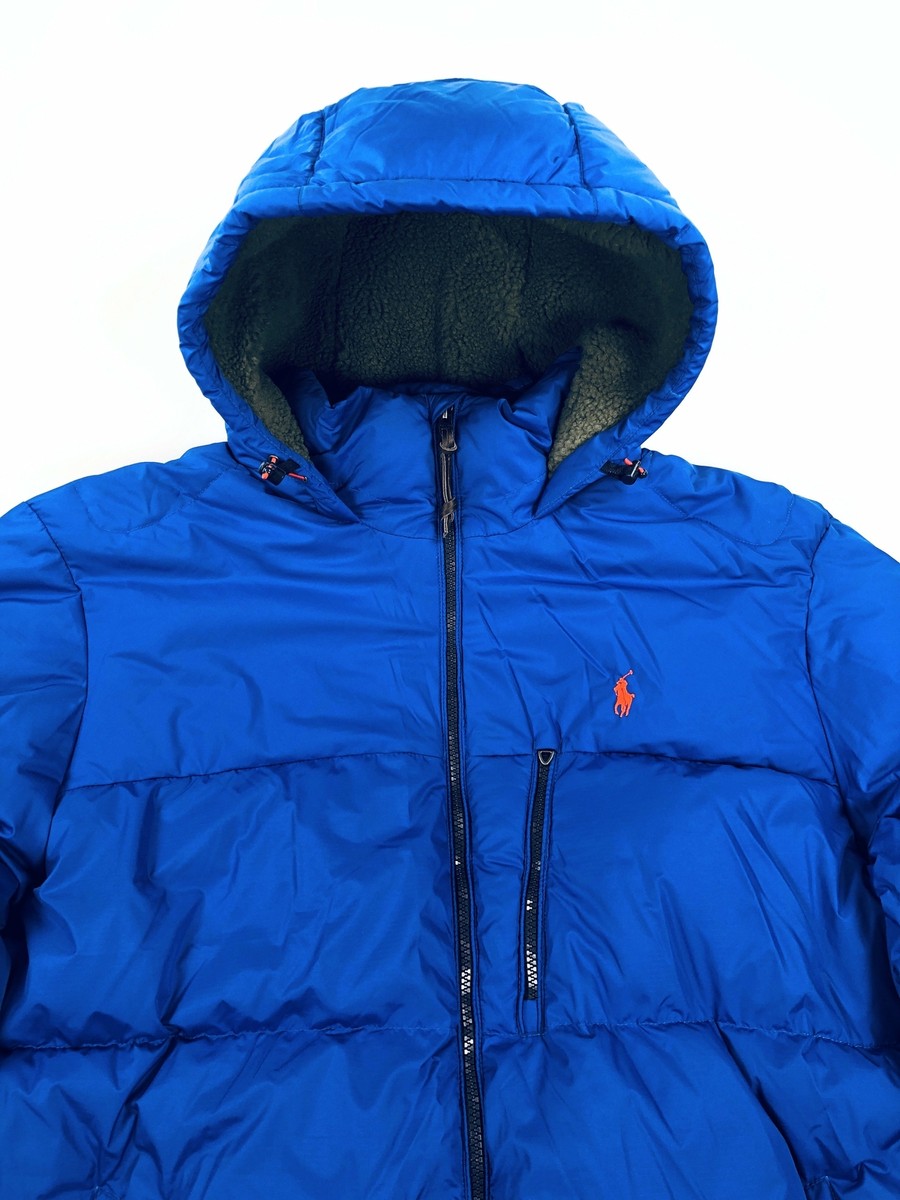 XXL NWT POLO RALPH LAUREN BLUE SATURN PUFFER POLO 750 JACKSON
