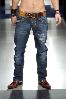 美品!*ヴィンテージ✔runway希少★DOLCE＆GABBANA★ファーデニム $_12.JPG?set_id=880000500F