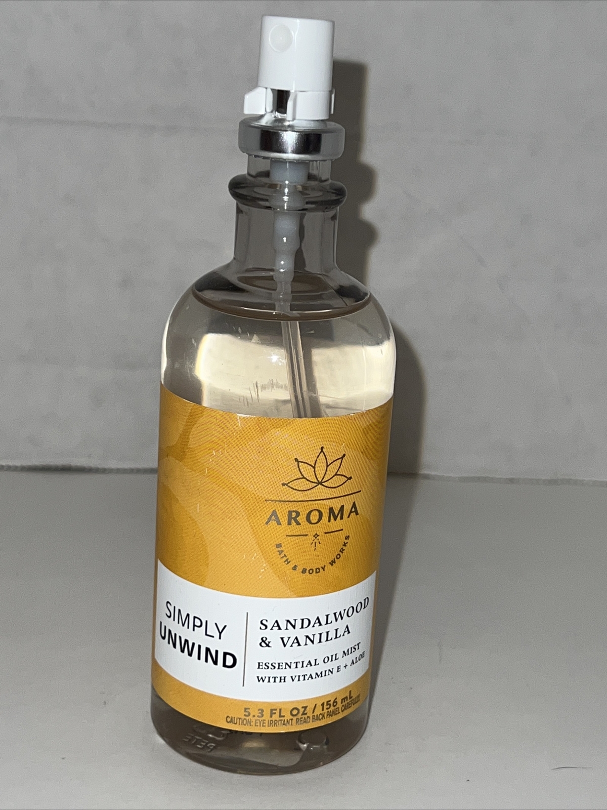 Bath & Body Works Aroma Simply Unwind Sandalwood Vanilla Essential Oil Mist NEW eBay