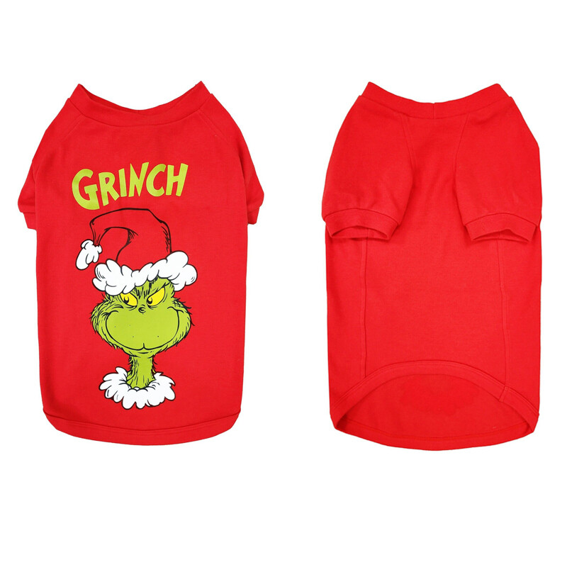 Pet Dog Christmas Grinch Outfit Jumper Coat Gift eBay
