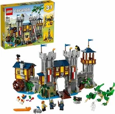 LEGO CREATOR 31120 Medieval Castle Building Kit 1426 Pcs