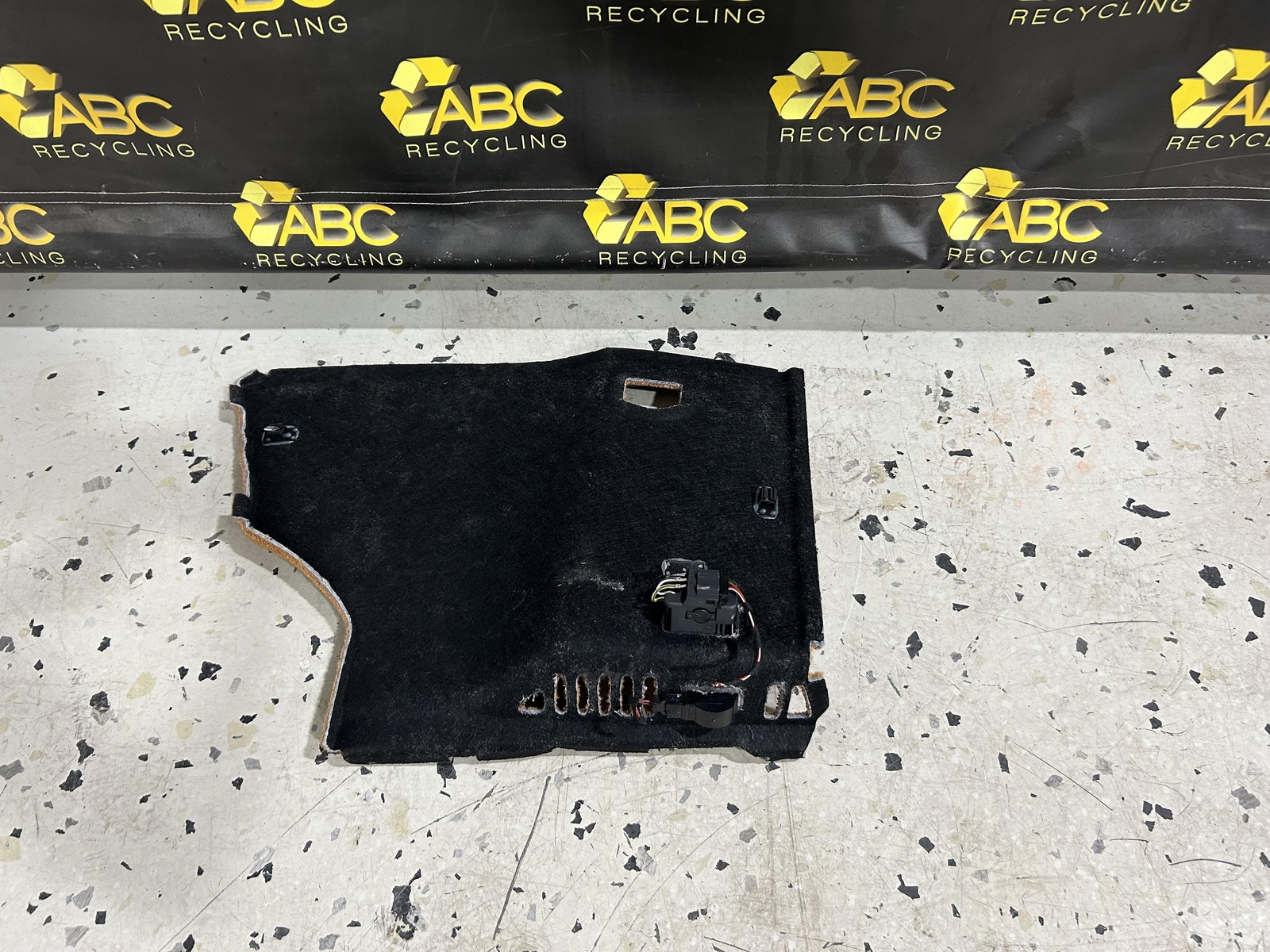 2007 Bentley Flying Spur Rear Trunk Panel w/ 12V Power Outlet (Saddle) OEM