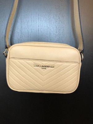 karl lagerfeld chevron luggage